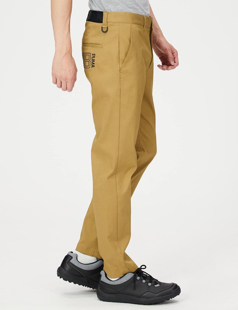 Pants Golf Zip Pants Relaxed Tapered Pants 539339 Antique Bronze S [PUMA] Men's