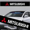 Einfach zu installierender Auto-Frontscheiben-Dekorationsaufkleber Kompatibel Motors Metall-Aufkleber Label Emblem Chrom Pajero ASX
