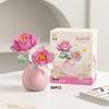 Preserved Flower Bonsai & Rose Succulent Building Blocks - Compatible with LEGO