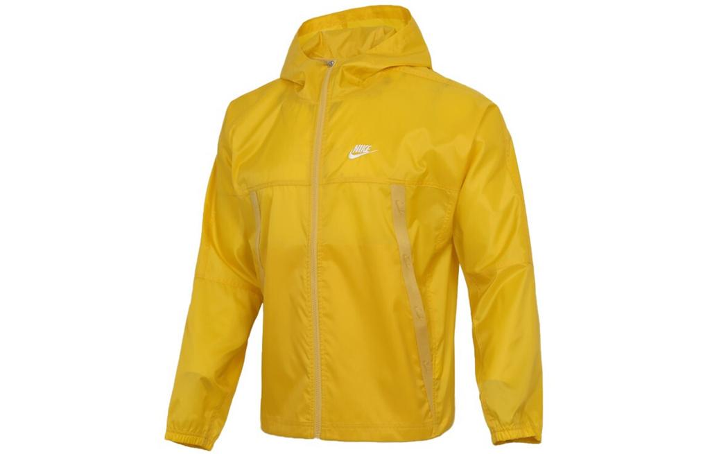 Nike Jackets Men's Yellow Hooded Moderate Other