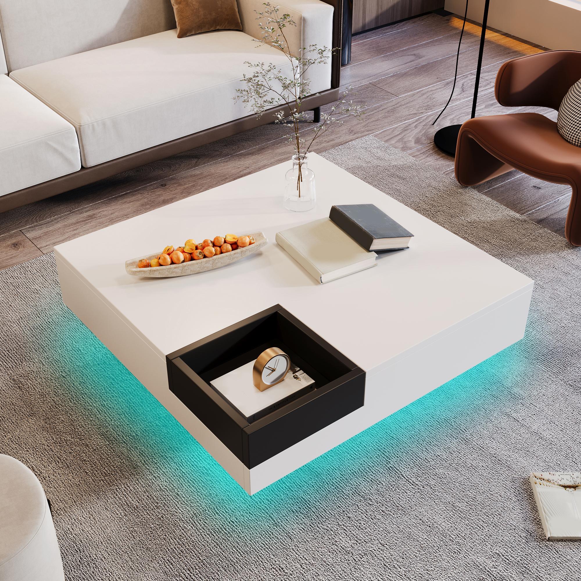 Coffee Table, High Gloss Living Room