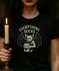 Funny Vampire Bat T-Shirt: Gothic Dark Humor Halloween Tee