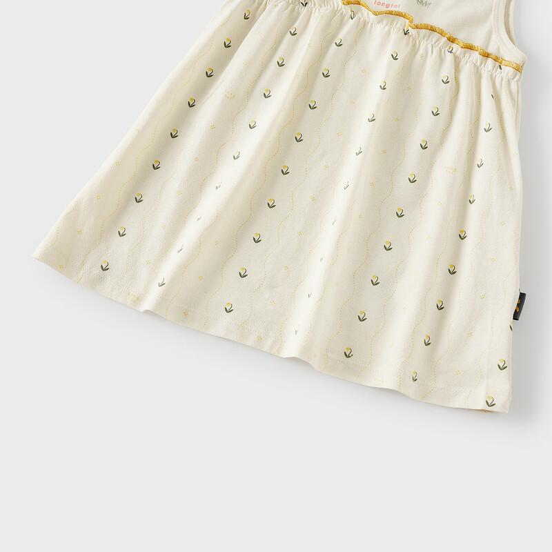 TONGTAI Baby Girl Sleeveless Summer Dress