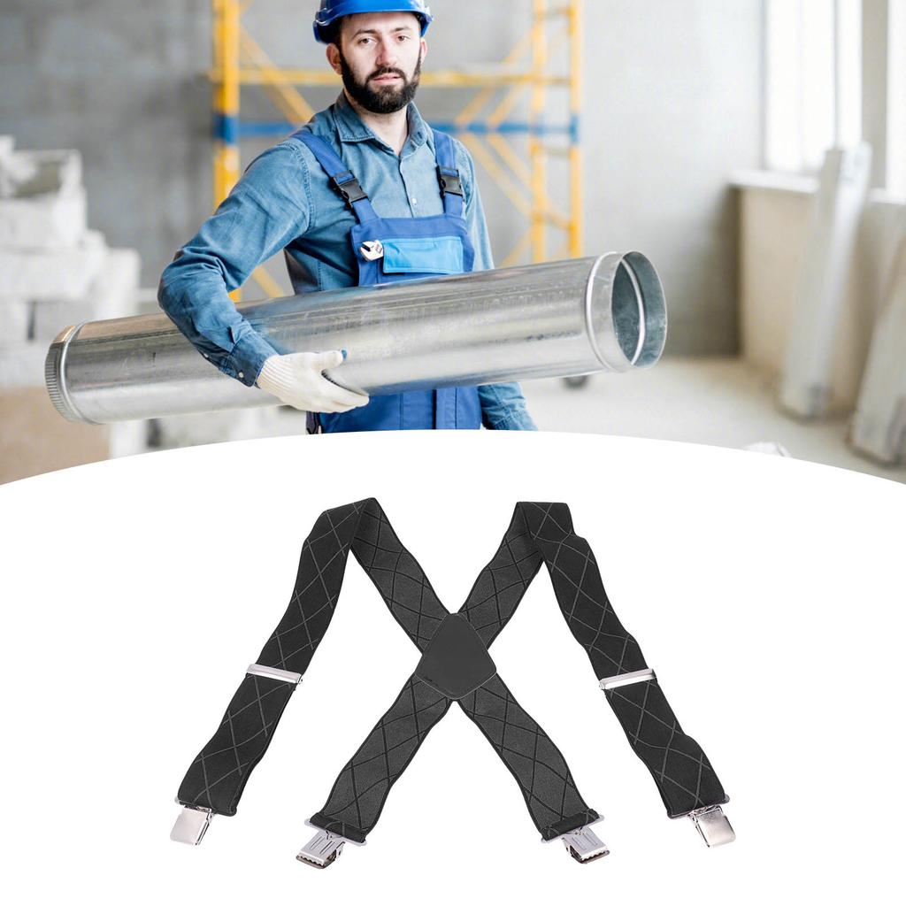 Mens Suspenders Comfortable   Stable   Convenient Practical Elastic Flexible Clothing Accessories