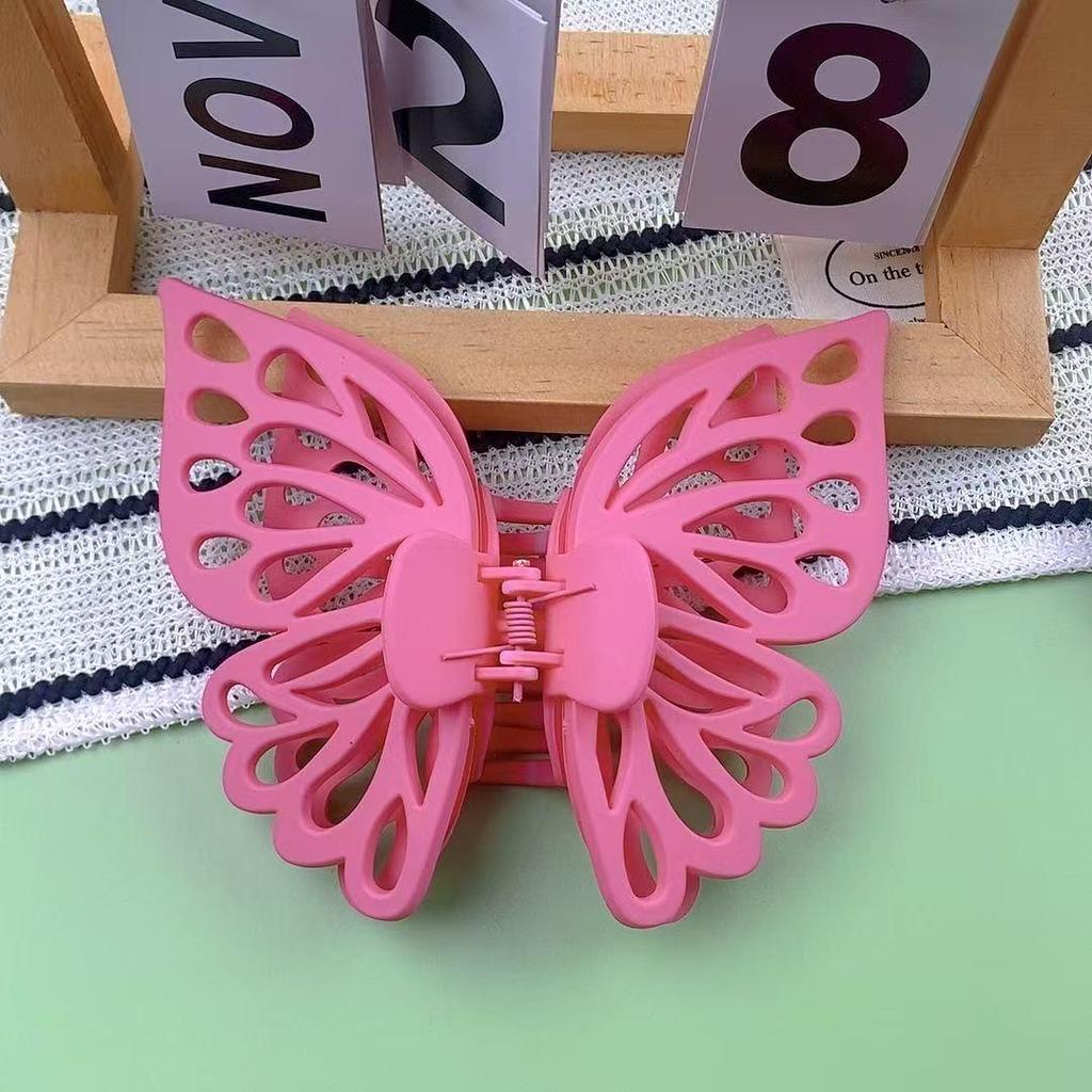 Elegante Pinza per Capelli a Doppia Struttura a Forma di Farfalla - Pinza a Squalo di Alta Qualità per Donne