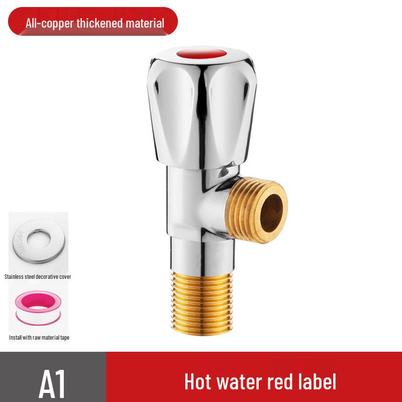 304 Stainless Steel Angle Valve for Hot and Cold Water Heater and Toilet Tap