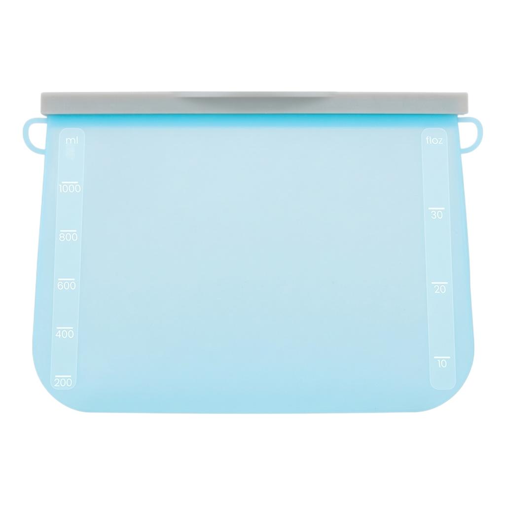 Reusable Silicone Food Storage Bag Leakproof Freezer Safe Airtight Seal for Kitchen Meal Prep and Organization