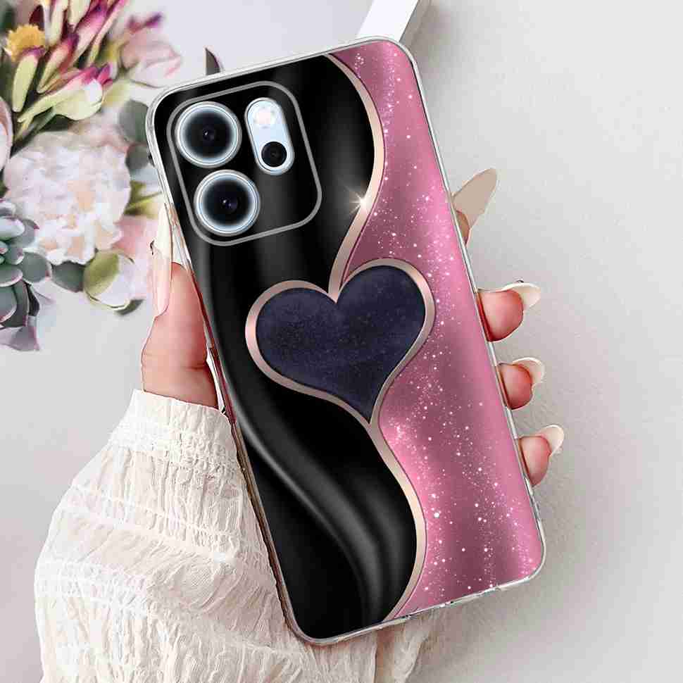 Für Oppo Reno14 F 5G CPH27436.57" Hülle Bunte Schmetterlingsblumen TPU Weiche Silikonhülle Für Oppo Reno 14 F RENO14F Handyhüllen