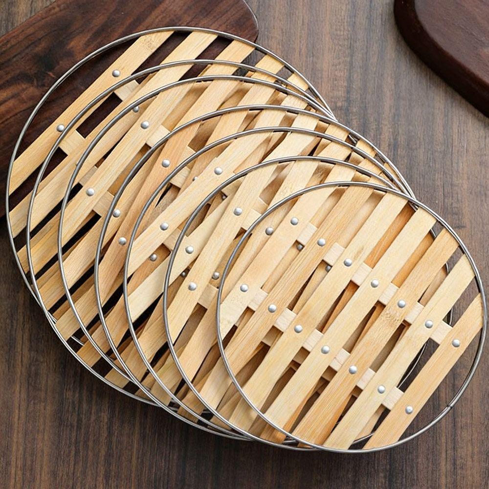 Non Stick Steaming Rack Round Steaming Tray Durable Steamer Liner Kitchen Cooking Accessories