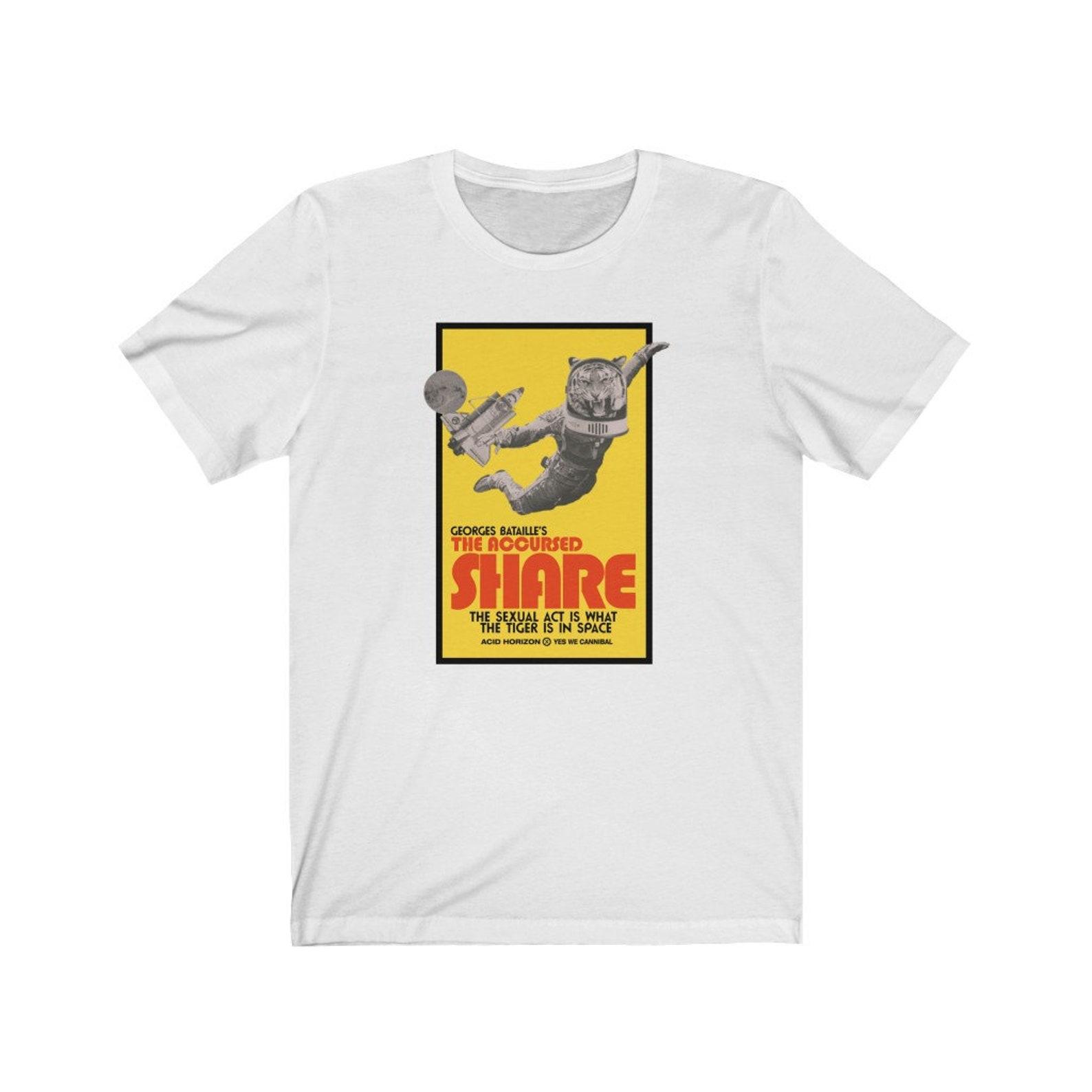 Georges Bataille The Accursed Share Philosophy T-shirt L