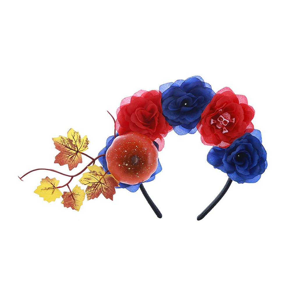 Halloween Headbands Skull Pumpkin Hair Bands Hair Hoop Halloween Party Hair Accessories Cosplay Halloween Costumes
