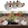 Handcrafted Baby Chick Sculptures Weather Resistant Garden Resins Art Safe For Kids Pet Indoor Outdoor Decoration