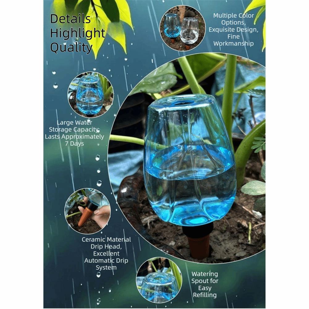 350ml Capacity Plant Watering Globes Slow Release Watering Balls Self Watering Bulbs Garden Plants