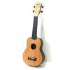 MaAmAa Soprano Ukulele Natural Beginner Agatis Plastic MU-P1 (NT) Top Side/Back