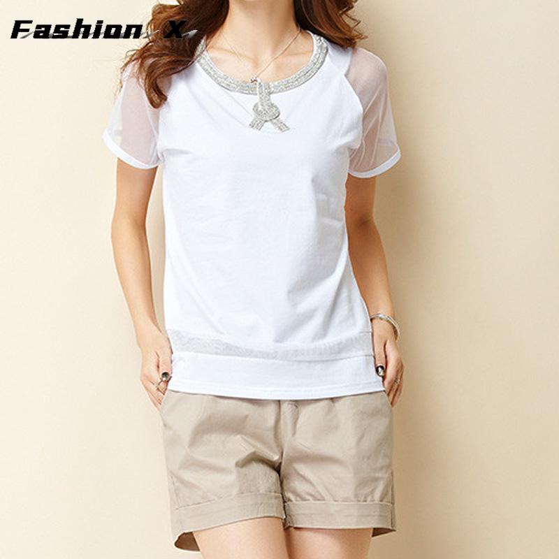 

Хлопковые женские шорты. Летняя мода 4XL