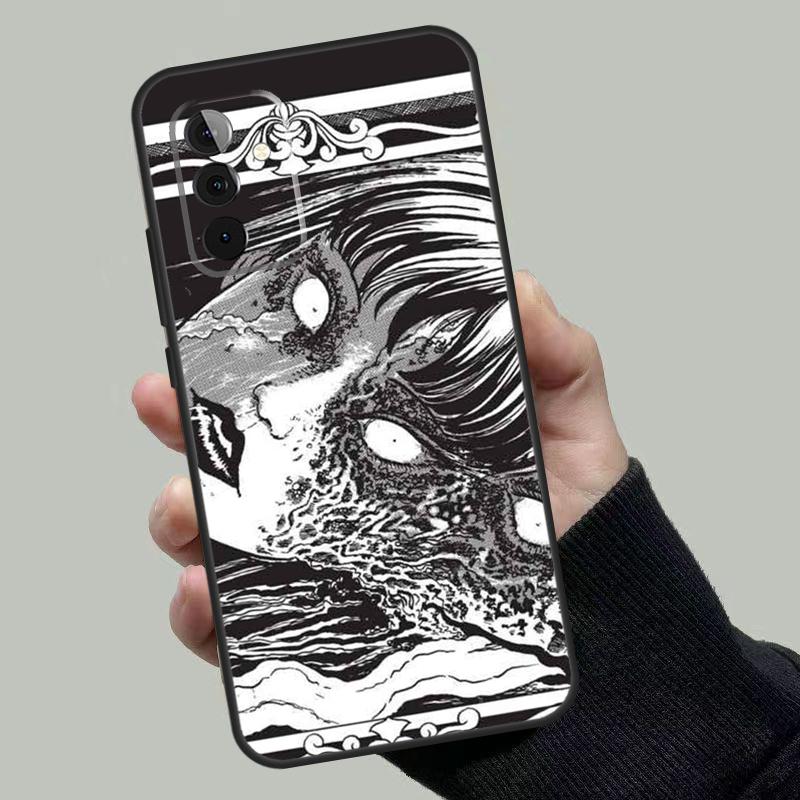 Horror Manga Style Case For Samsung Galaxy A06 A16 A26 A36 A56 A53 A32 A52 A33 A13 A55 A35 A15 A14 A34 A54 A17