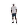 Under Armour Rush Energy Letter Logo Print Sports Crew Neck Short Sleeve T-Shirt Men T-Shirt Gray 1366138-014