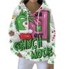 Christmas Hoodies For Women Funny Cute Printed Holiday Sweatshirt Winter Oversized Pullover Tops