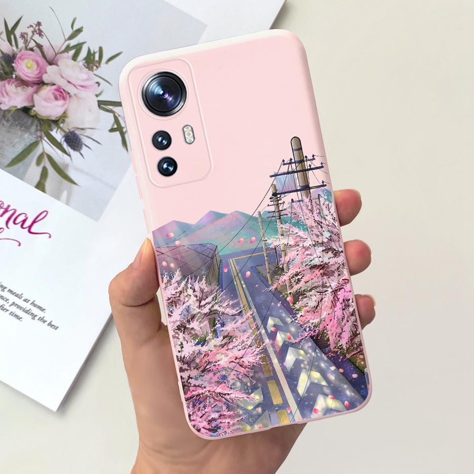 For Xiaomi Mi 12 Lite 5G Case Cute Fashion Cartoon Cover Soft Silicone Phone Case For Xiaomi Mi 12 12X Mi12 Pro 5G Fundas Bumper