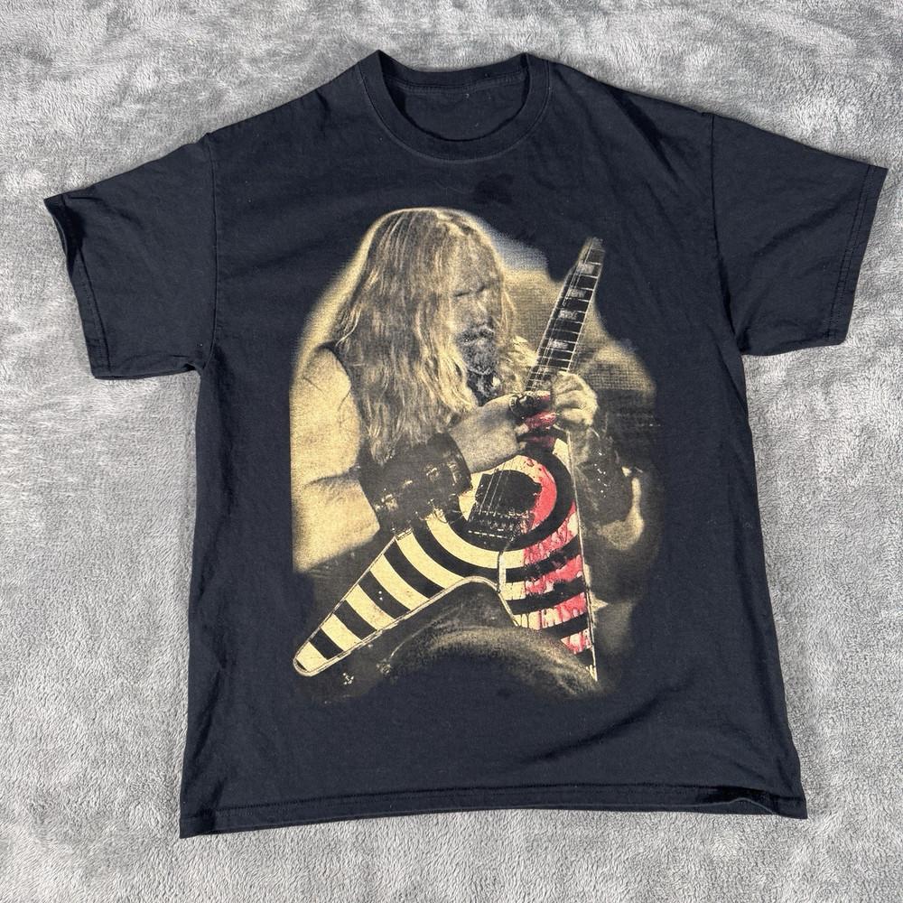 Reprint Black Label Society Zakk Wylde Guitar Tee Rare All sizes PA7637 Unisex T-Shirt S