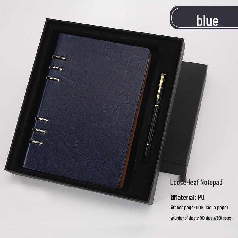 Enterprise Loose-leaf Notebook, Customizable A5/B5/A6 for Company Events & Meetings