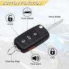 Key Fob Replacement for 2011-2016 VW Tiguan Golf CC Eos GTI Jetta Touareg/12-16 Passat Beetle Car Keyless Entry Remote Control, NBG010180T, 4 Buttons