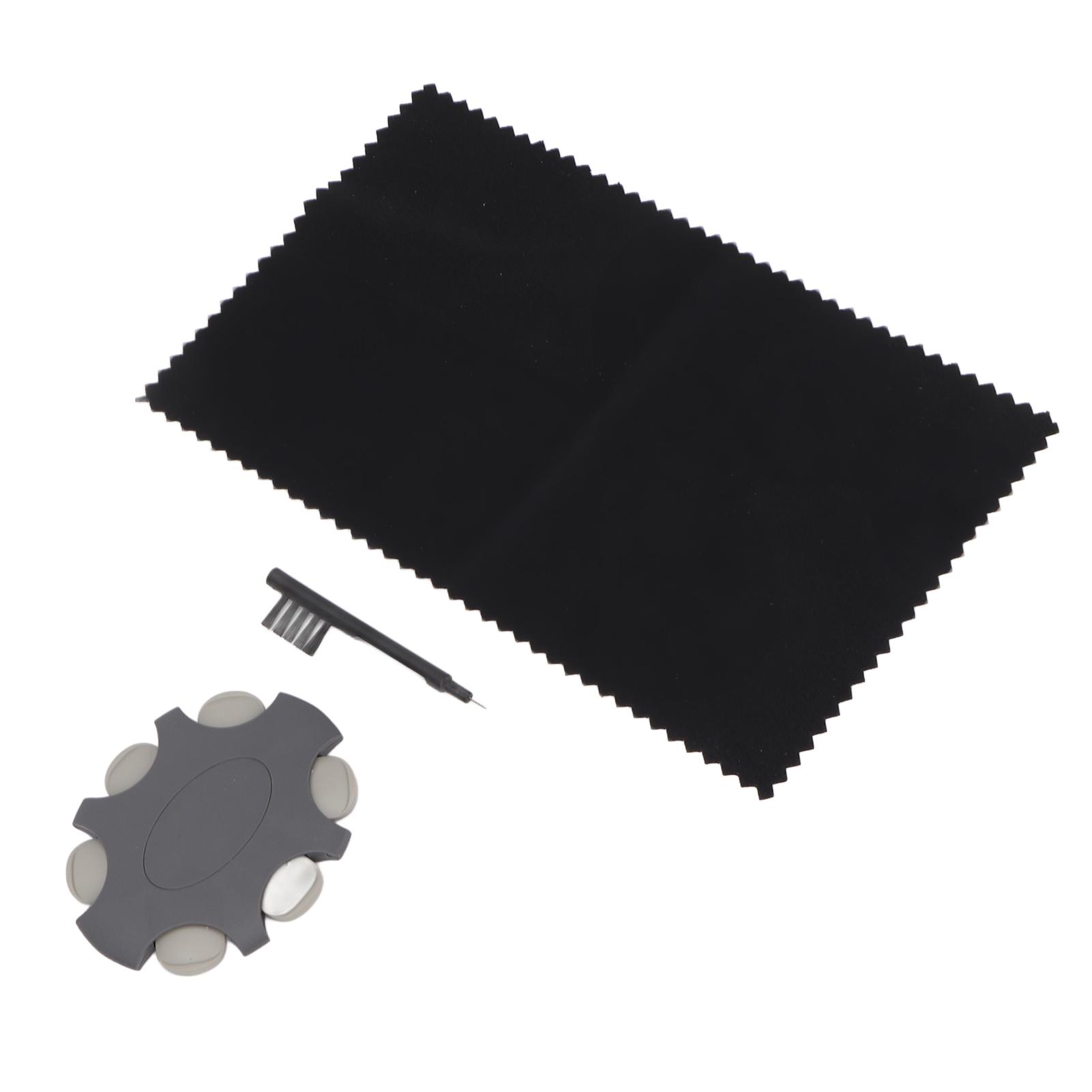 

6 коробок усилителя слуха серы с 5 отверстиями щетка чистая ткань водонепроницаемый портативный фиксатор ушной серы