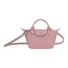 Le Pliage Cuir 17 Lambskin Dumpling Bag Mini Women Handbags Smoky-Pink 1500757P13