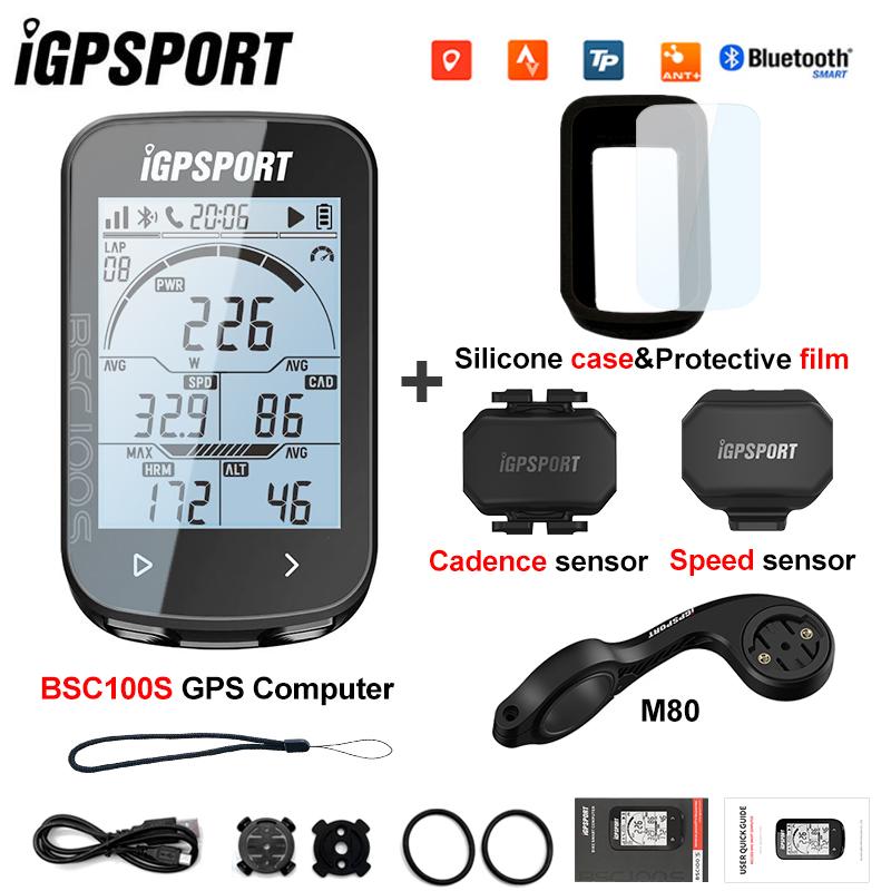 iGPSPORT BSC100S 100S GPS Enabled Bike Bicycle Computer Road MTB Wireless Speedometer Odometer