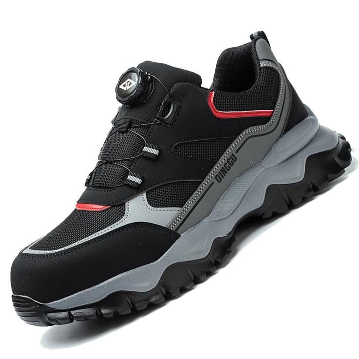 

Рабочие кроссовки Обувь со стальным подноском Мужская защитная обувь Защита от проколов Рабочая обувь Ботинки Неразрушимая Легкая Защитная обувь 36