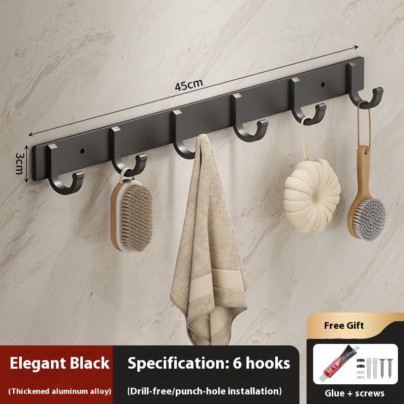 Metallhaken Starker Klebehaken Wandmontage Badezimmerwand Ohne Bohren Küche Badezimmer Kleiderhaken Tragfähiger Klebehaken