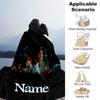 Customiz Name Personality Jul rapper Blanket Soft &Warm Sofa Office Bed Travel Lunch Break Blanket, Gift Suitable All Seasons