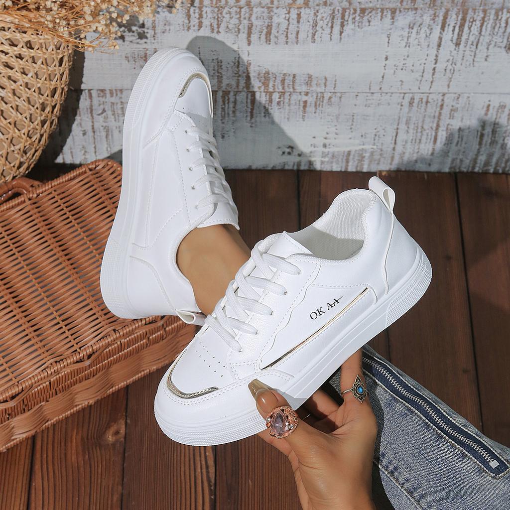 Fashion Women Sneakers Trend Fashion Comfort Casual Flat Sneakers Women Outdoor Walking Flat Platform Shoes for Women Zapatos De Mujer