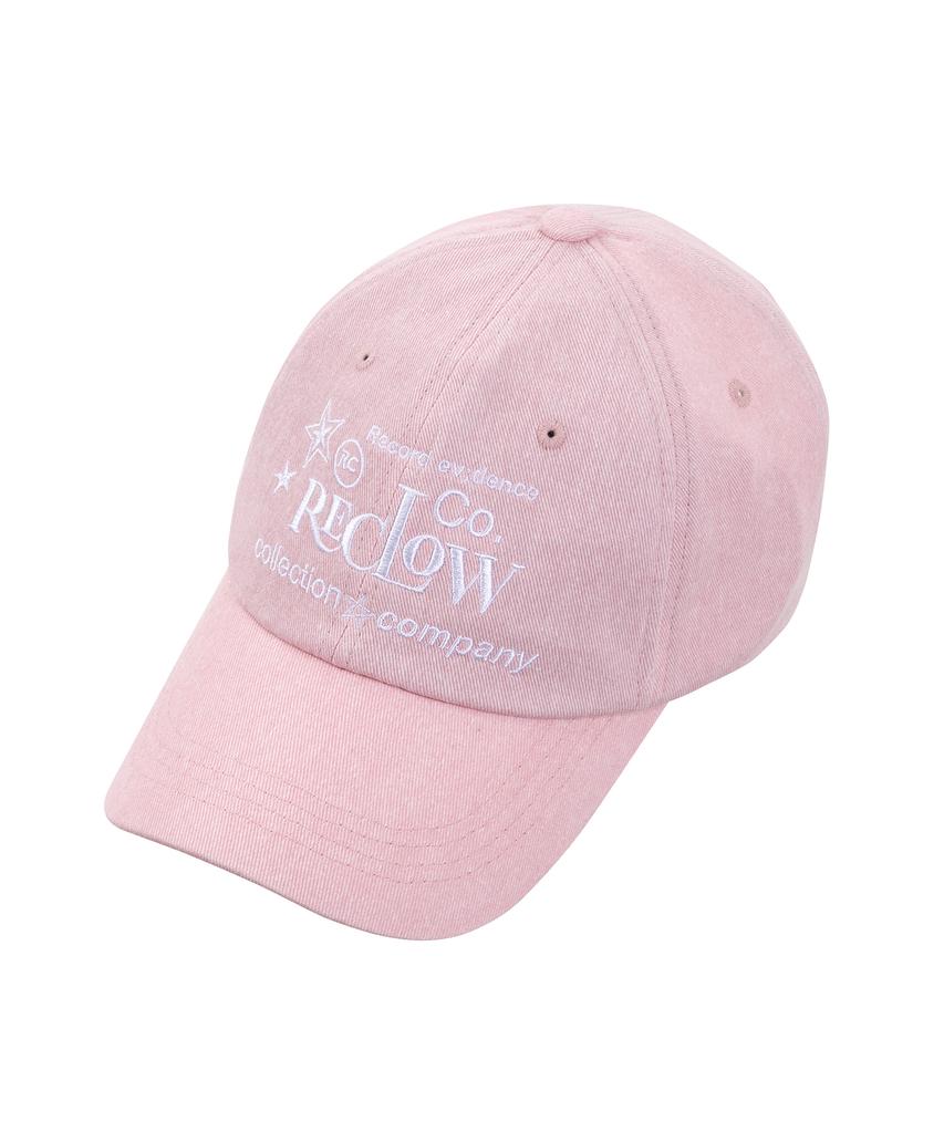 Likkeullou Rc Twill Star Rwl Ball Cap Light Pink