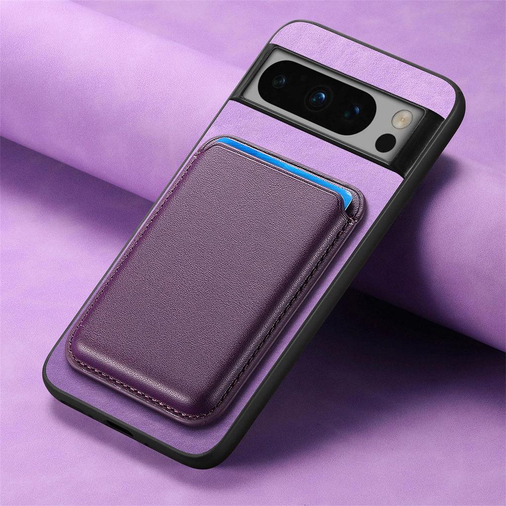 Google Pixel 9A/10 Pro Case: Magnetic Detachable Card Holder & Protective Cover