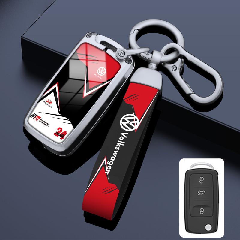 

VW GTI GOLF 2026 Hot For VW VOLKSWAGEN Zinc Alloy Car Remote Key Case Cover Shell For Volkswagen VW Polo Golf Passat Tiguan Beet