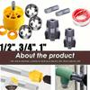 Electric Water Pipe Threader Set: 10PC Die & Tap for Pipe Repair
