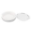 Denture Case Eco Friendly Durable PP Safe Odorless Lightweight Portable Denture Cup for Denture The Elderly White