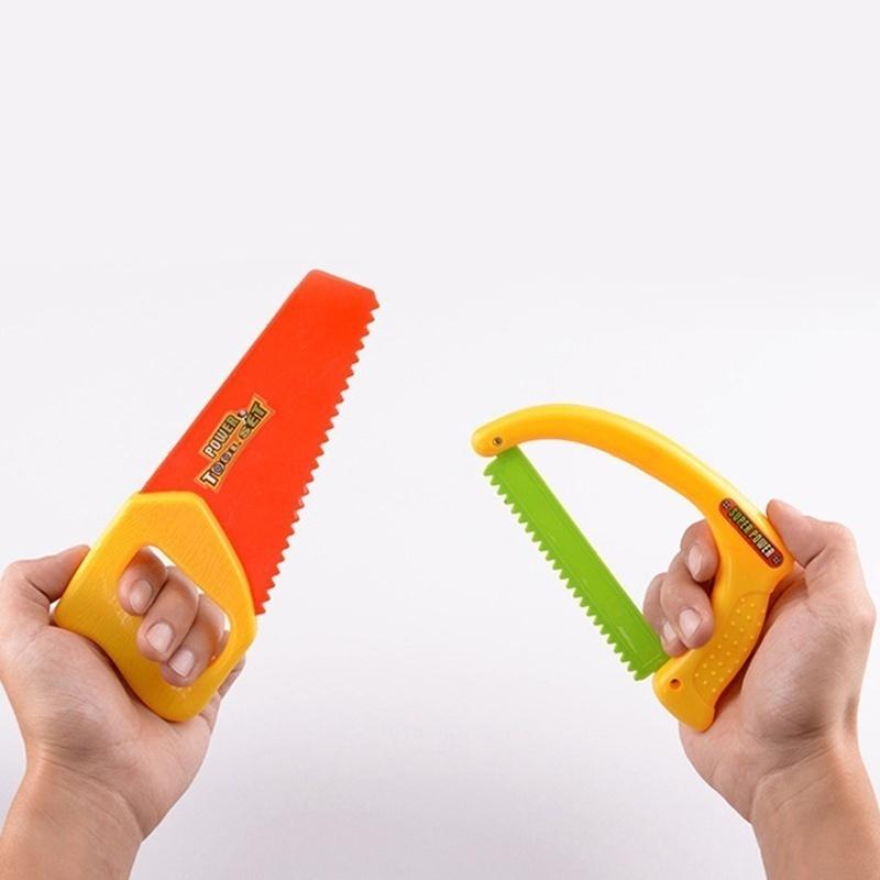 34 Pcs Repair Tools Set Boy Kid Toys Craftsman Pretend Play Fixing Skill