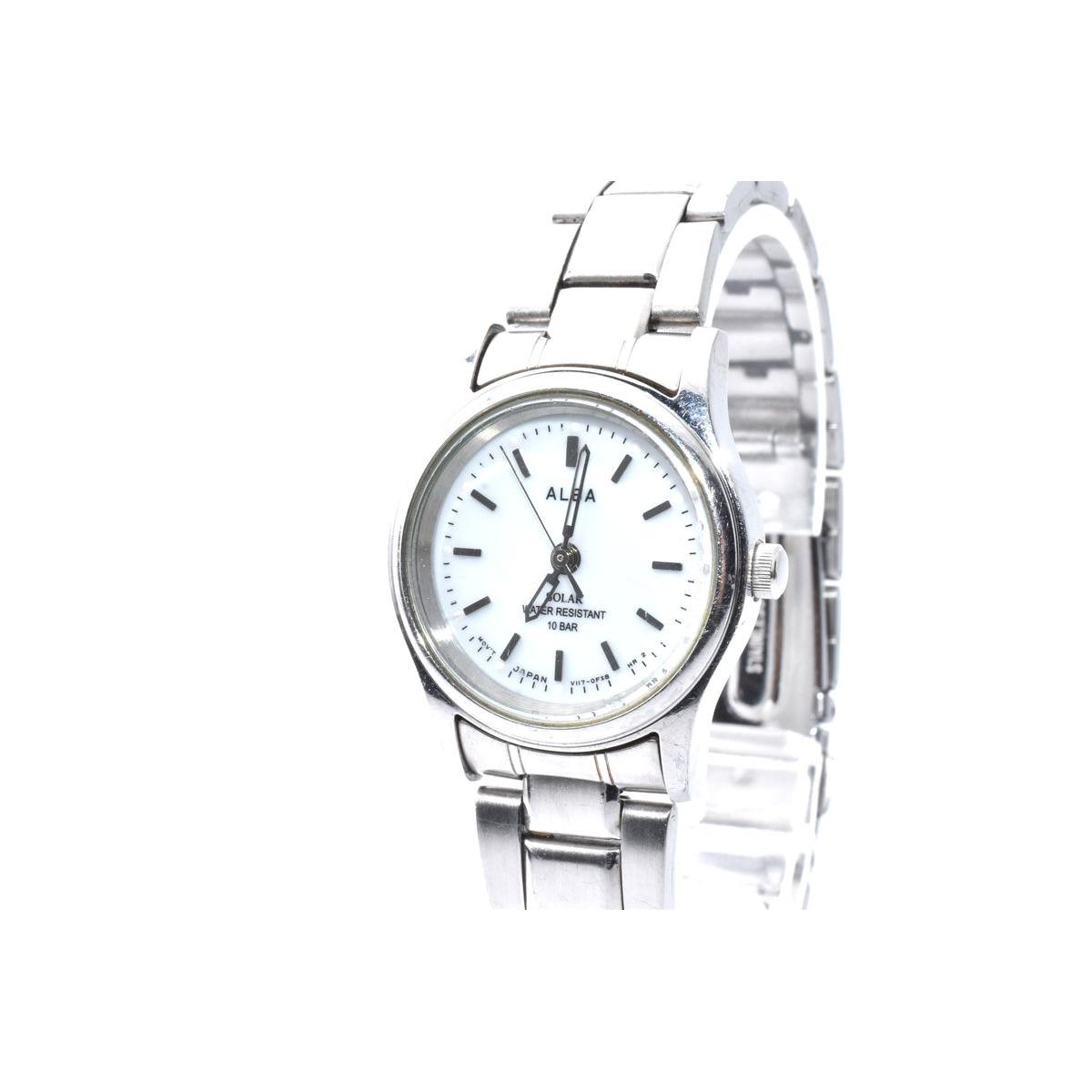 [Operation] SEIKO ALBA Solar V117-0AP0 Ladies Watch