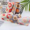 5Pcs/set  Coral Fleece Sunflower Cleaning Cloth Rags Absorbent Kitchen Dish Cloth Household Cleaning Cloth Wiping Towel