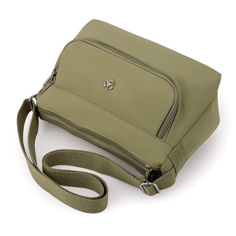 Lightweight Multi-Layer Crossbody Bag Women's Waterproof Nylon Bag Large Capacity Commuter Mother Bag