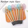12pcs 0.5mm Tennis Racket Theme Creative Sports Themed Stationery Creative Tennis Racket Shape Gel Pen Cute Stationery Badminton Racket Water Pen