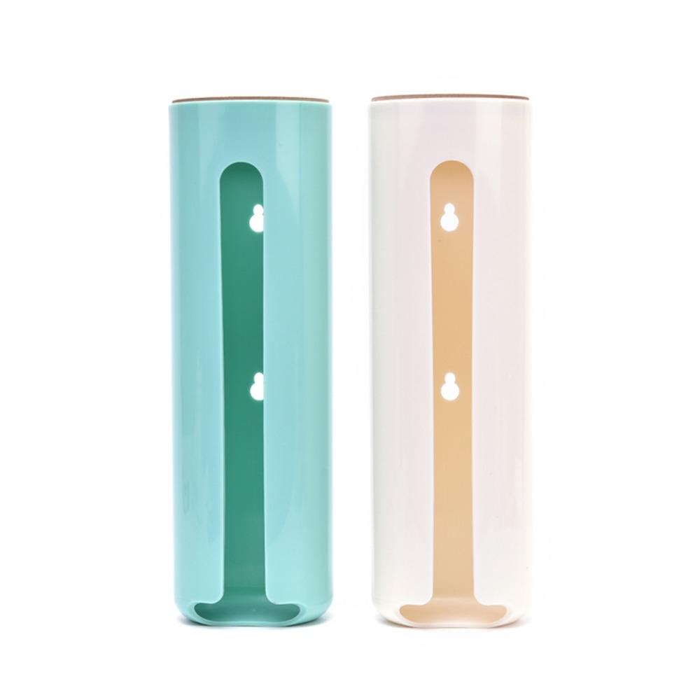 Wall Mount Cotton Pad Container Plastic Garbage Bag Storage Box Cosmetic Organizer  for Cotton Pad