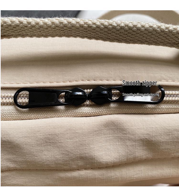 Women's Lightweight Nylon Crossbody Bag - Compact Casual Handbag for Commuting & Going Out