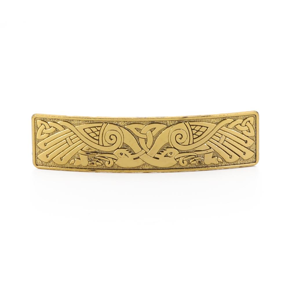 Teamer Vintage Barrette Celtics Knot Hair Clip for Women Viking Tree of Life Nordic Hairpins Wicca Jewelry Hair Accessories Gift