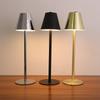 Cordless Led Table Lamp Home Decor Lighting Rechargeable Portable Restaurant Smart Touch Desk Lamp