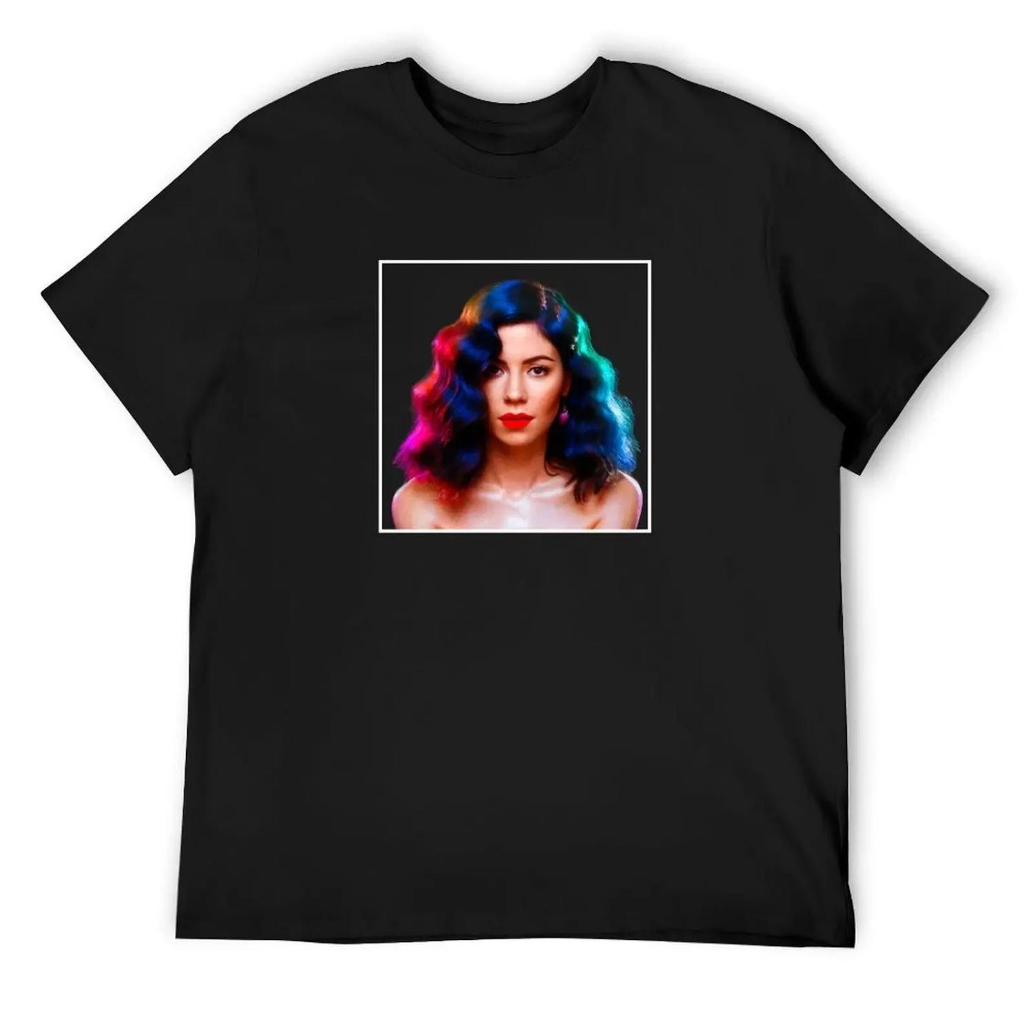 MARINA AND THE DIAMONDS T-Shirt designer shirts funny gifts man t shirt blanks clothing for men XXXXXL разноцветный