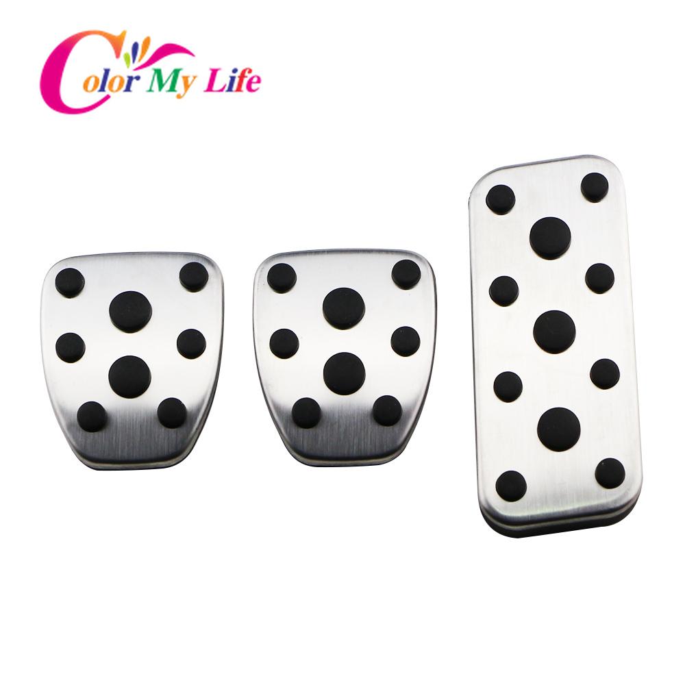 Car Pedals for Subaru Forester 2003-2005 Legacy 2004-2014 Outback 2004-2006 Stainless Steel Car Foot Pedal