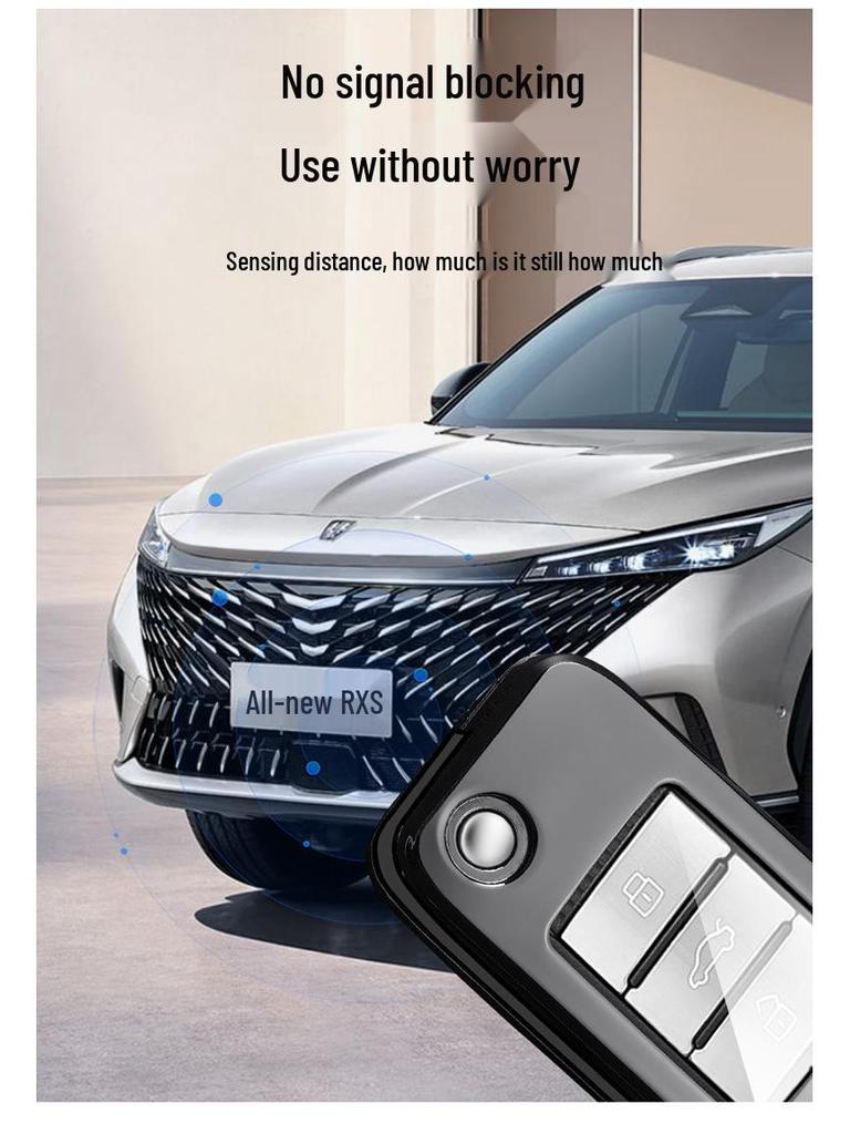 Roewe Key Case: Compatible with RX5, I6, RX3, RX8, Ei6, EI5, I5, Coleway.